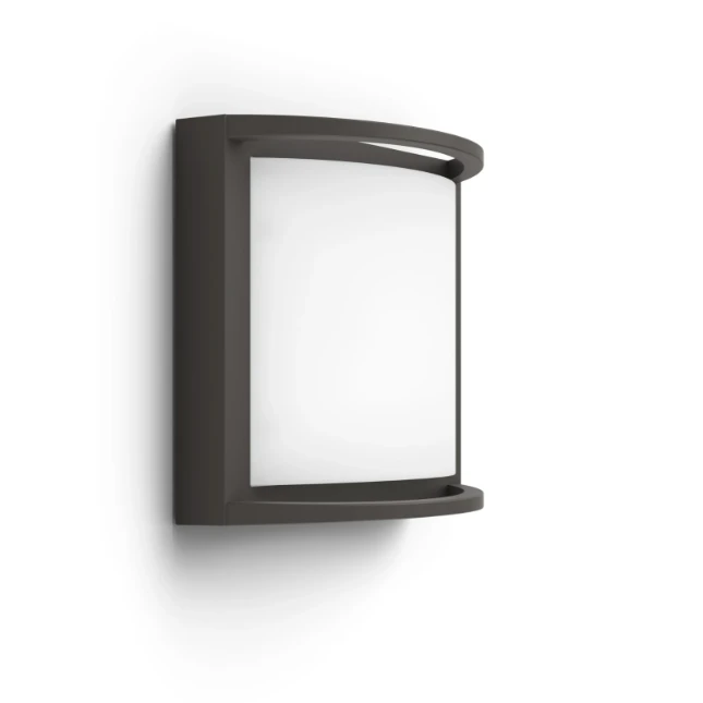 Philips Buitenwandlamp Samondra 3,8W antraciet