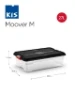 Kis Moover Box M 27L - zwart deksel