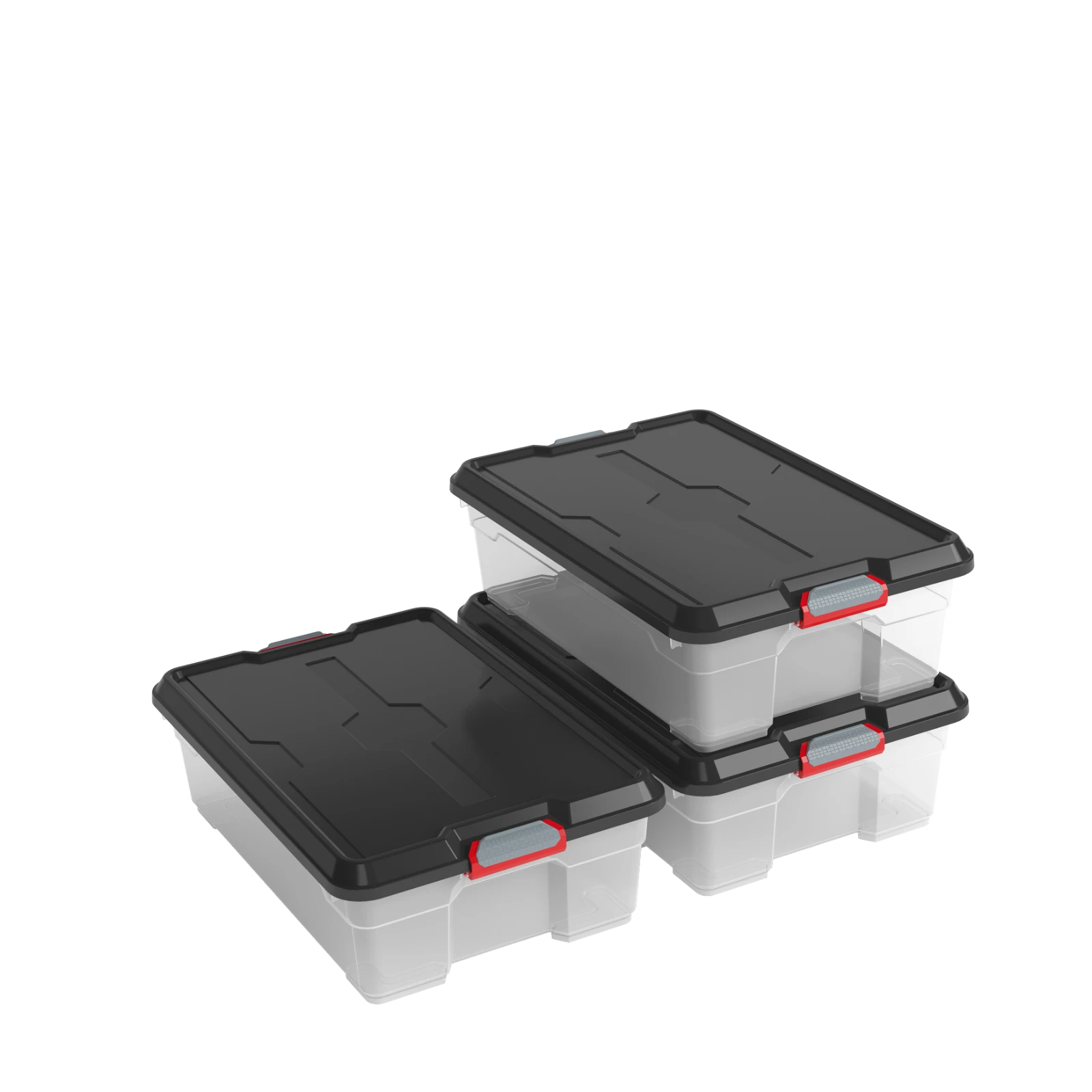 Kis Moover Box M 27L - zwart deksel