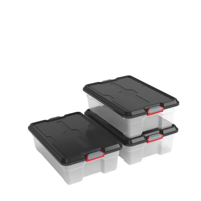 Kis Moover Box M 27L - zwart deksel
