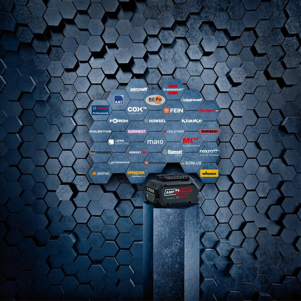 AMPShare Bosch-accu PROCORE 18V 8Ah