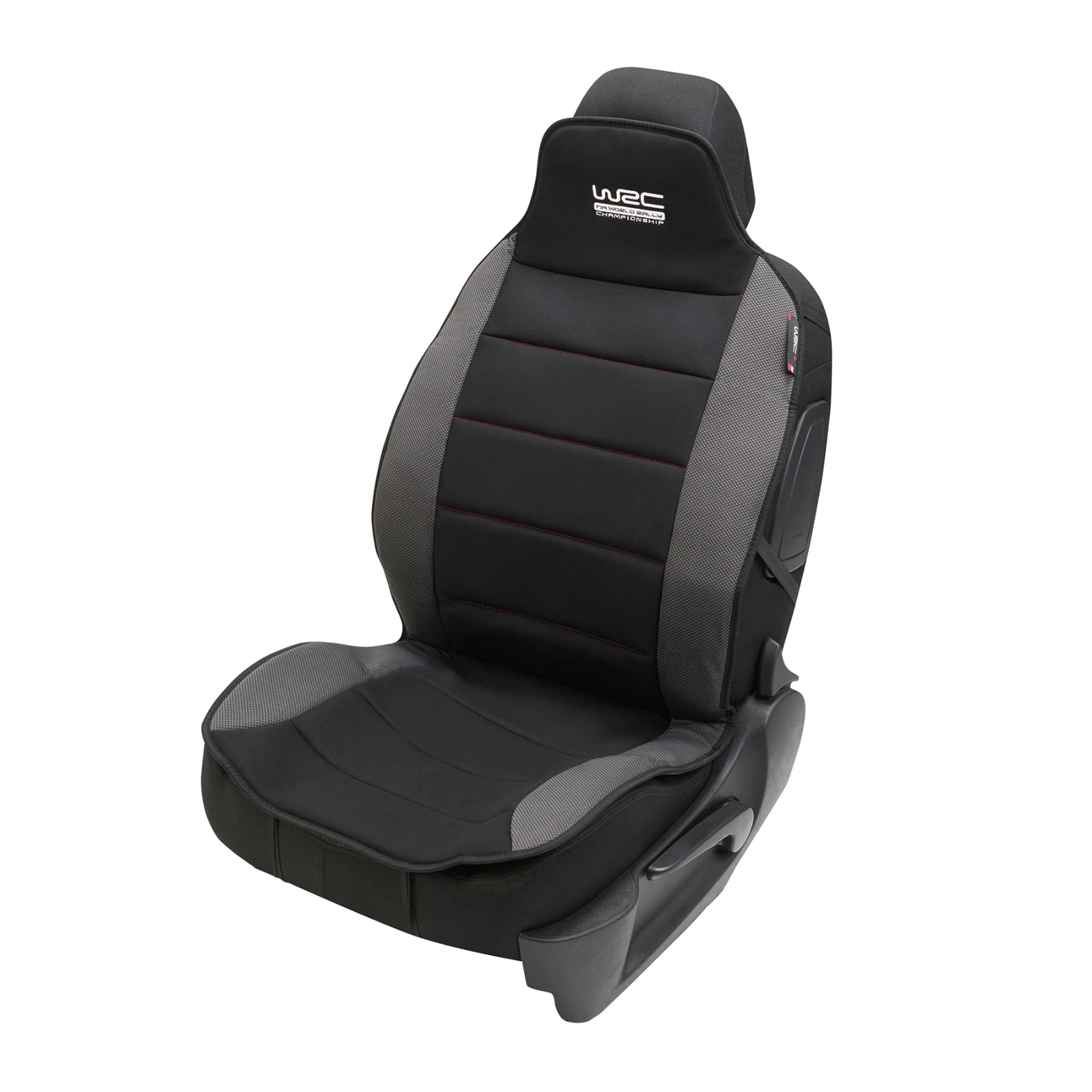 WRC Autostoelhoes - universeel - zwart