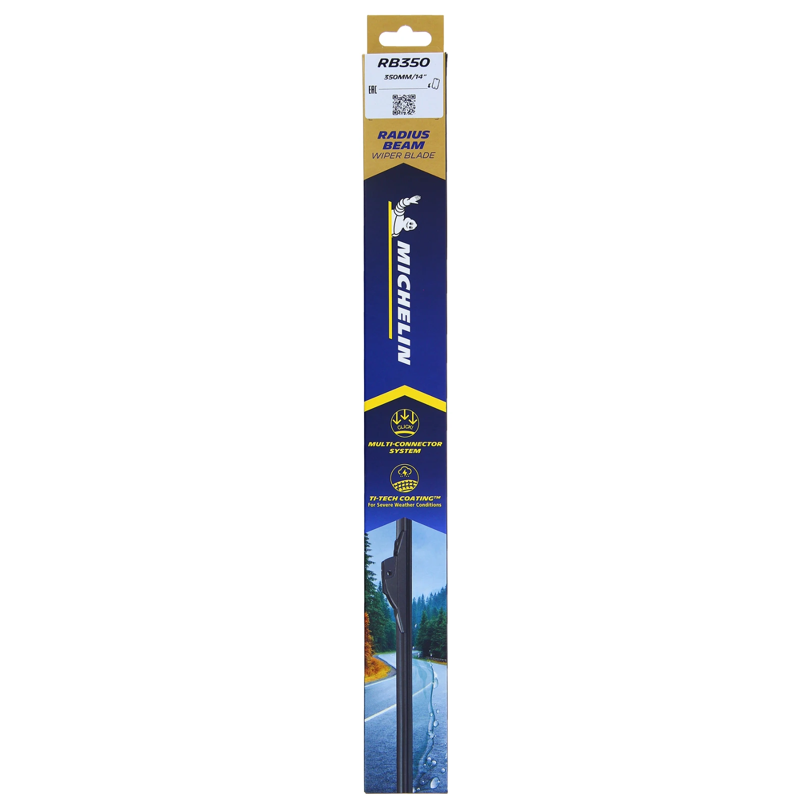 Michelin Ruitenwisser Flat Blade RB350 - 350mm