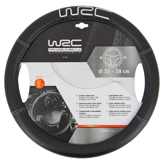 WRC Stuurhoes Auto - Voor stuur O35-38cm - zwart
