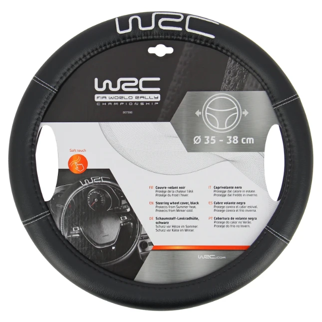 WRC Stuurhoes Auto - Voor stuur O35-38cm - zwart