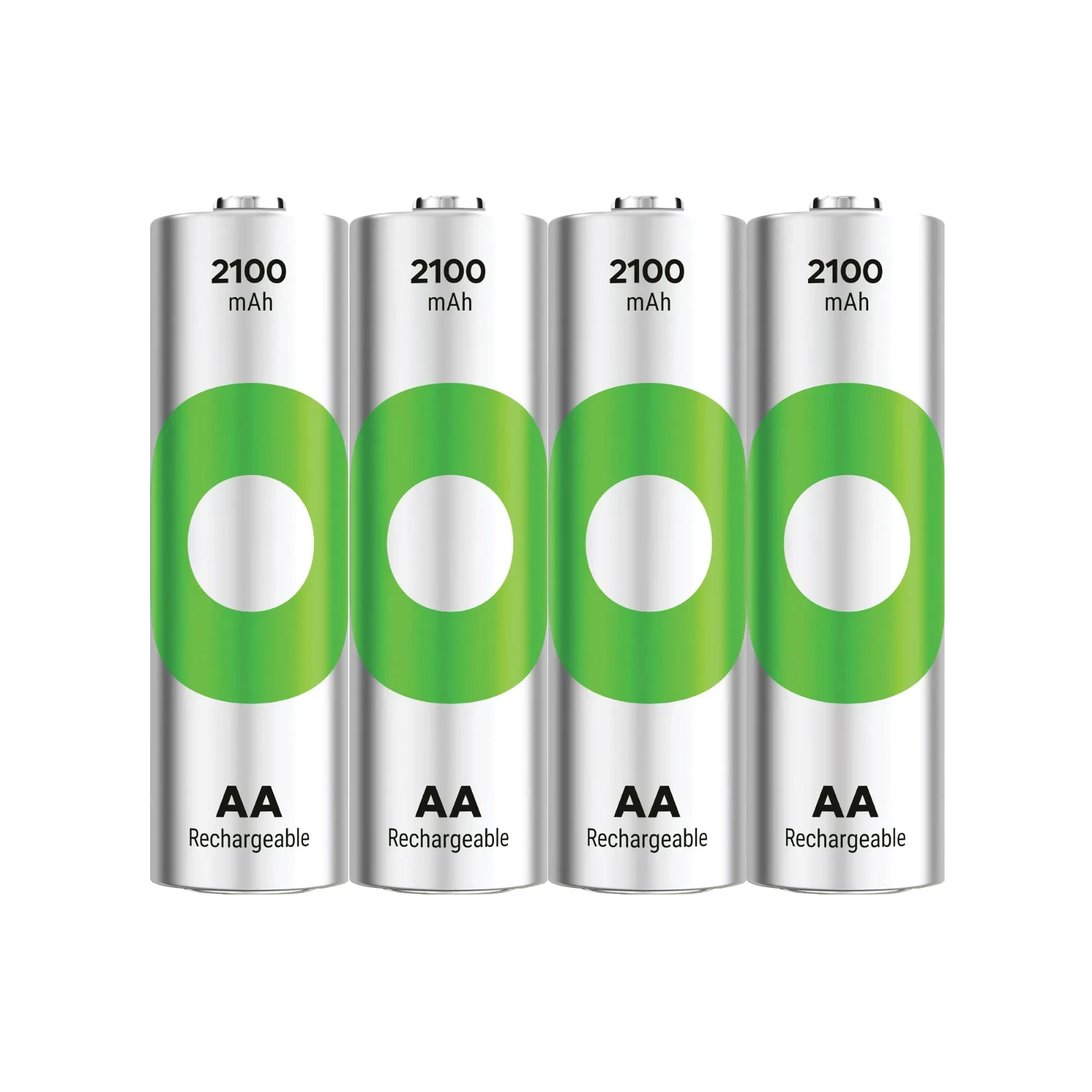 GP Oplaadbare AA batterij 2100mAh ReCyko NiMH (4 stuks)