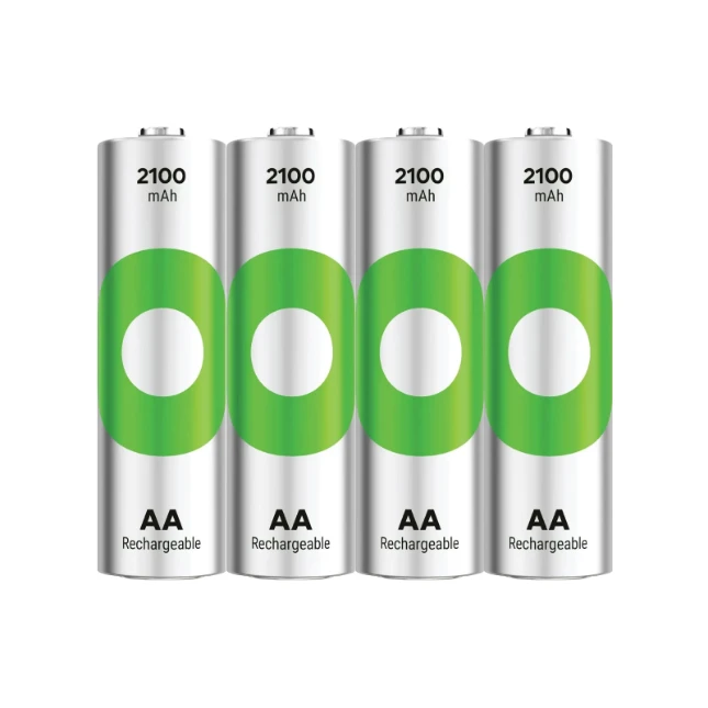 GP Oplaadbare AA batterij 2100mAh ReCyko NiMH (4 stuks)
