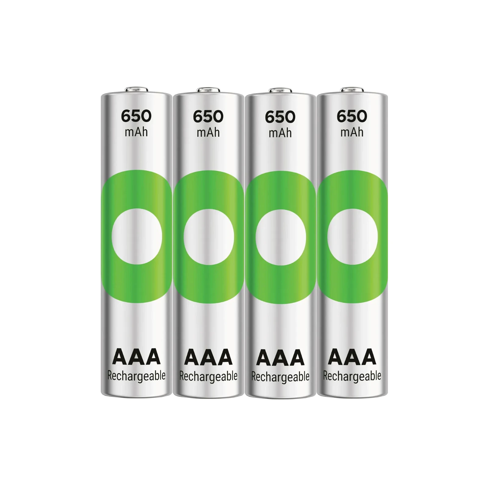 GP Oplaadbare AAA batterij 650mAh ReCyko NiMH (4 stuks)