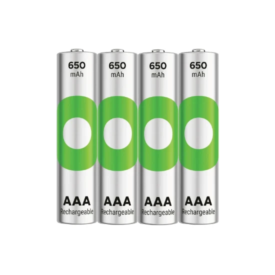 GP Oplaadbare AAA batterij 650mAh ReCyko NiMH (4 stuks)