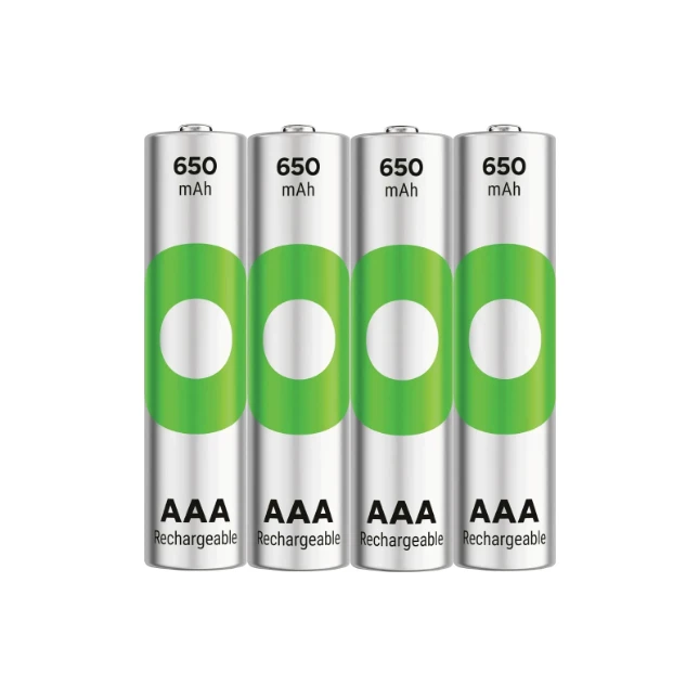 GP Oplaadbare AAA batterij 650mAh ReCyko NiMH (4 stuks)