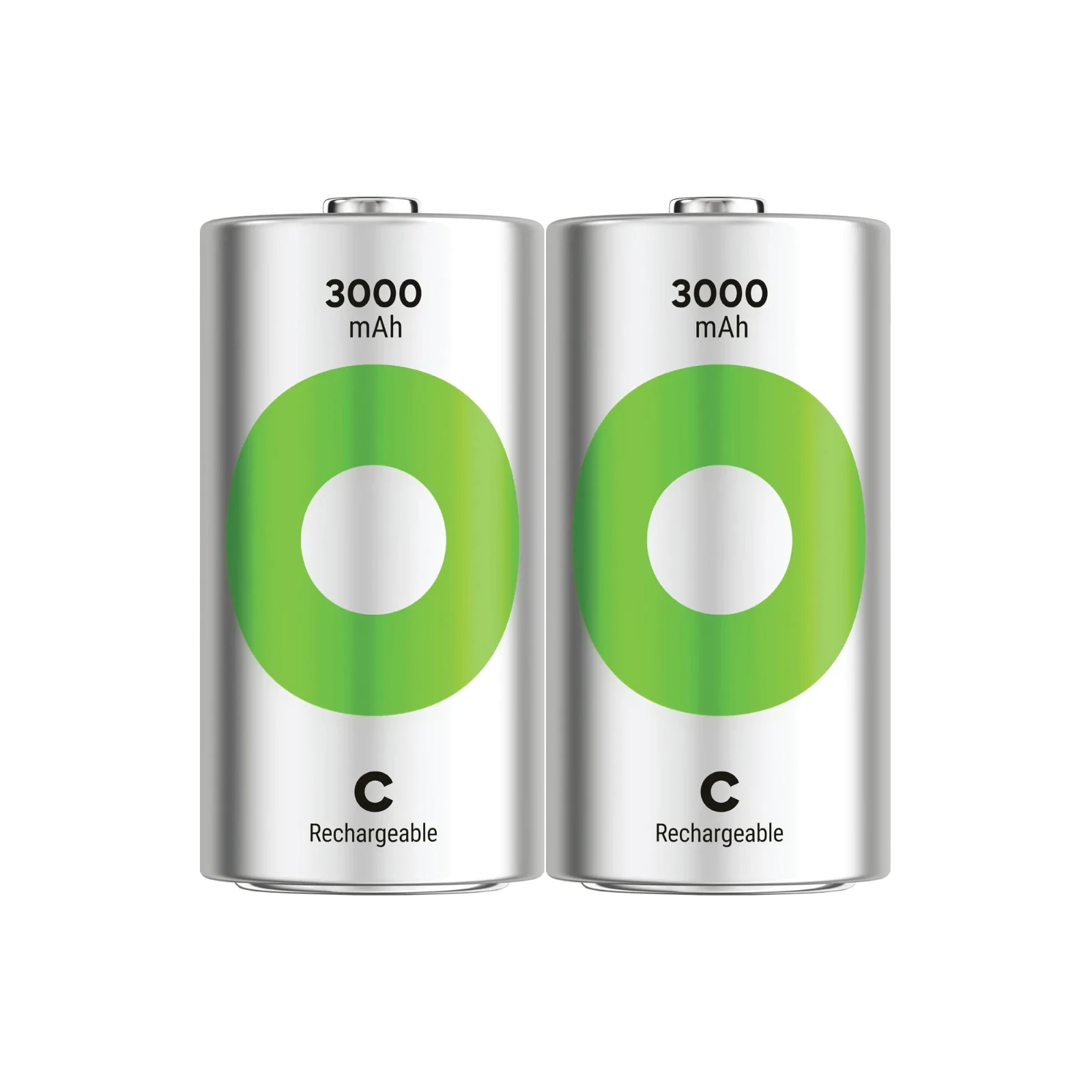 GP Oplaadbare C batterij 3000mAh ReCyko NiMH (2 stuks)