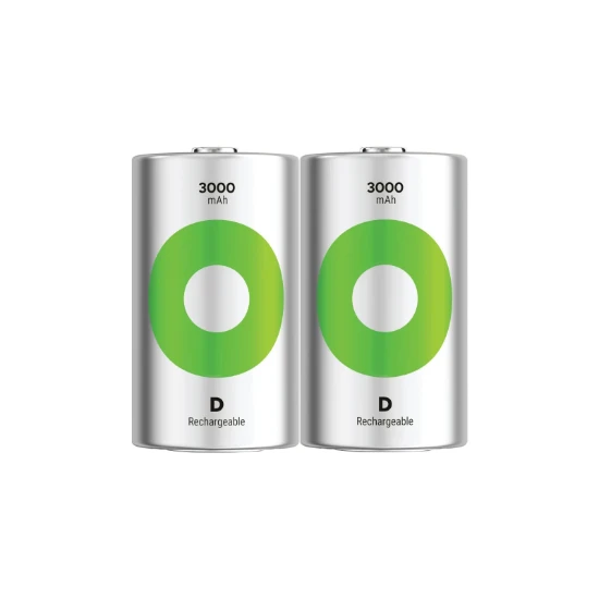 GP Oplaadbare D batterij 3000mAh ReCyko NiMH (2 stuks)