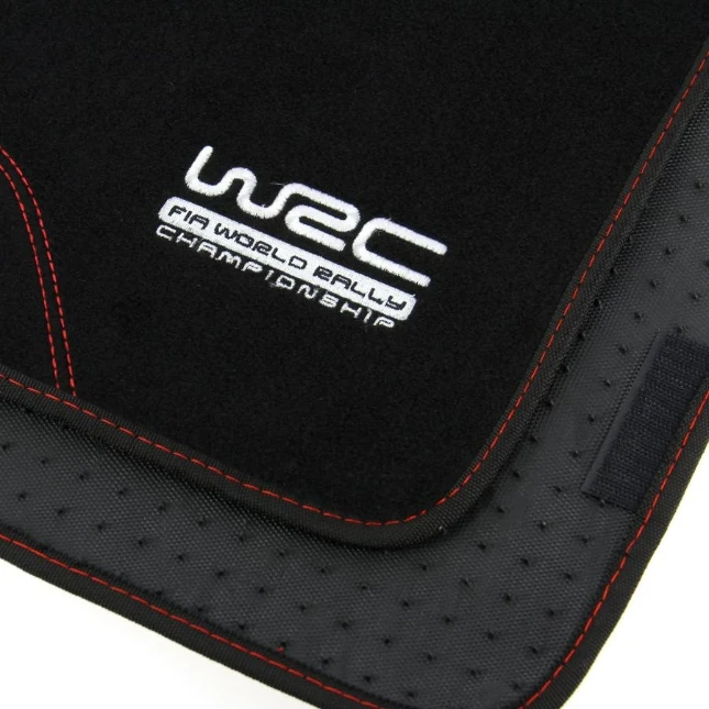 WRC Universele Automatten - voor en achter - zwart