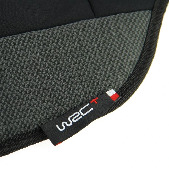 WRC Autostoelhoes - universeel - zwart