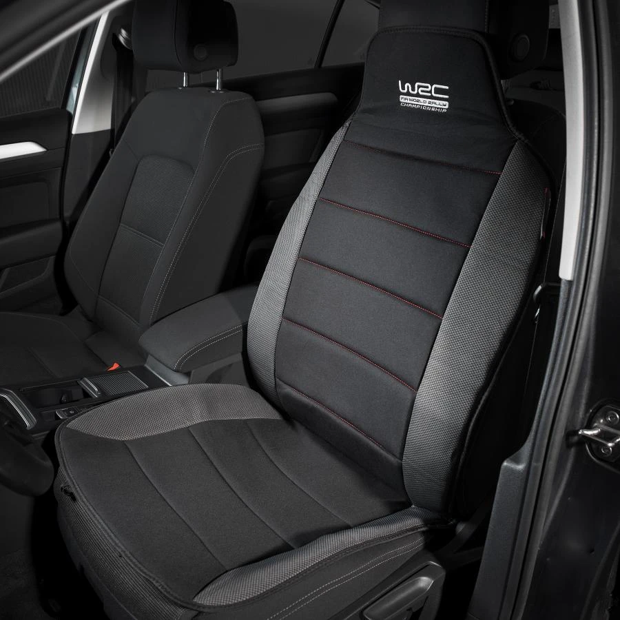 WRC Autostoelhoes - universeel - zwart