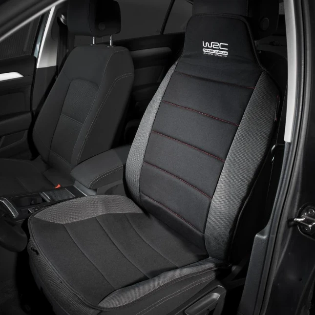 WRC Autostoelhoes - universeel - zwart