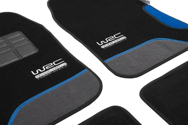 WRC Universele Automatten - voor en achter - blauw