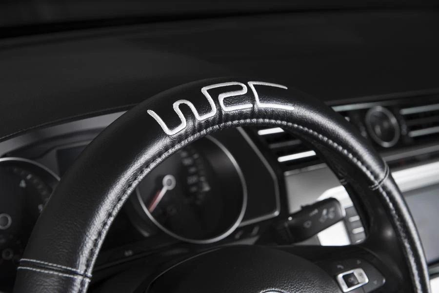 WRC Stuurhoes Auto - Voor stuur O35-38cm - zwart