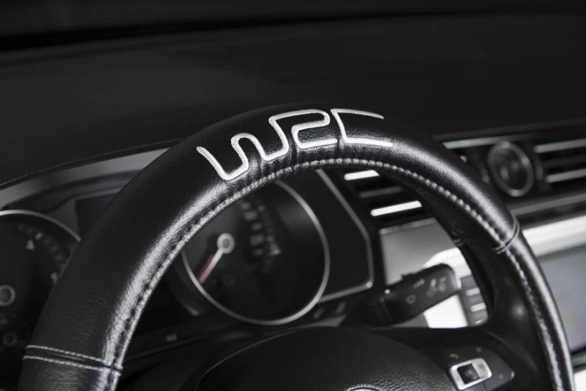 WRC Stuurhoes Auto - Voor stuur O35-38cm - zwart