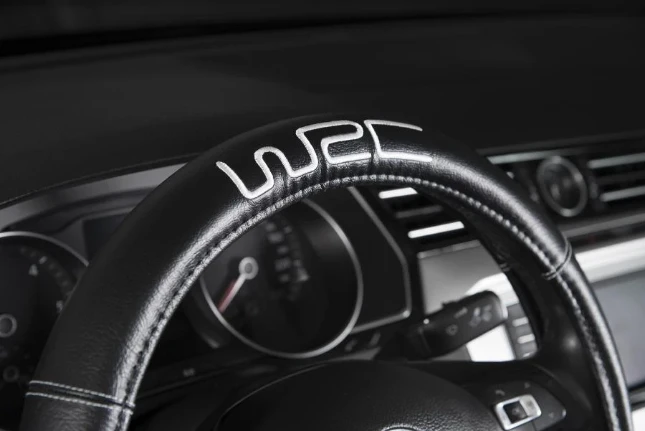 WRC Stuurhoes Auto - Voor stuur O35-38cm - zwart