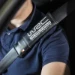 WRC Gordelhoezen - zwart met logo - 2 stuks