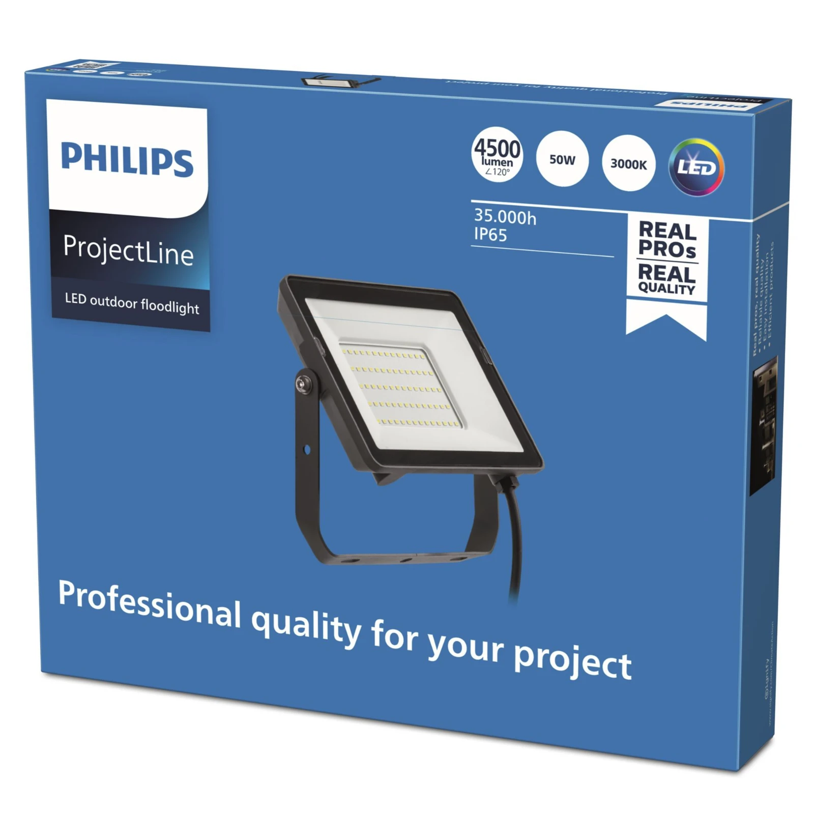 Philips ProjectLine Schijnwerper Floodlight 50W 3000K