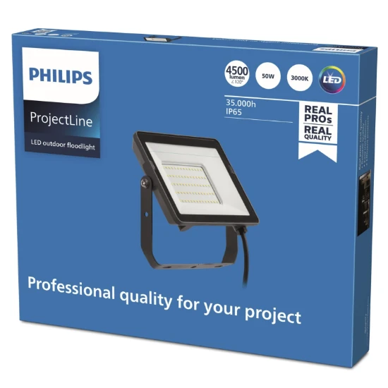 Philips ProjectLine Schijnwerper Floodlight 50W 3000K
