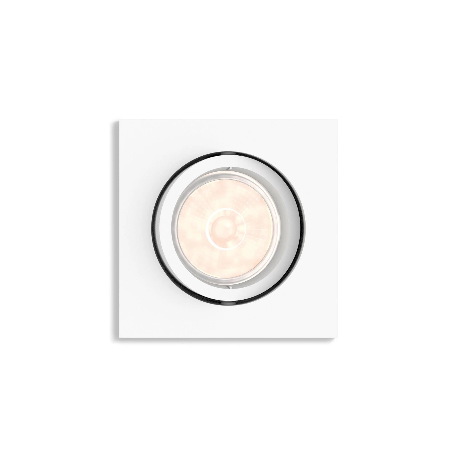 Philips LED-inbouwspot Enneper vierkant 5.5W wit