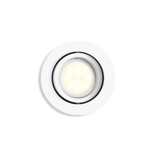 Philips Inbouwspot Shellbark rond 4.5W wit