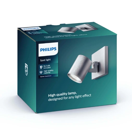Philips Wandspot Runner 50W aluminium - 1-spot