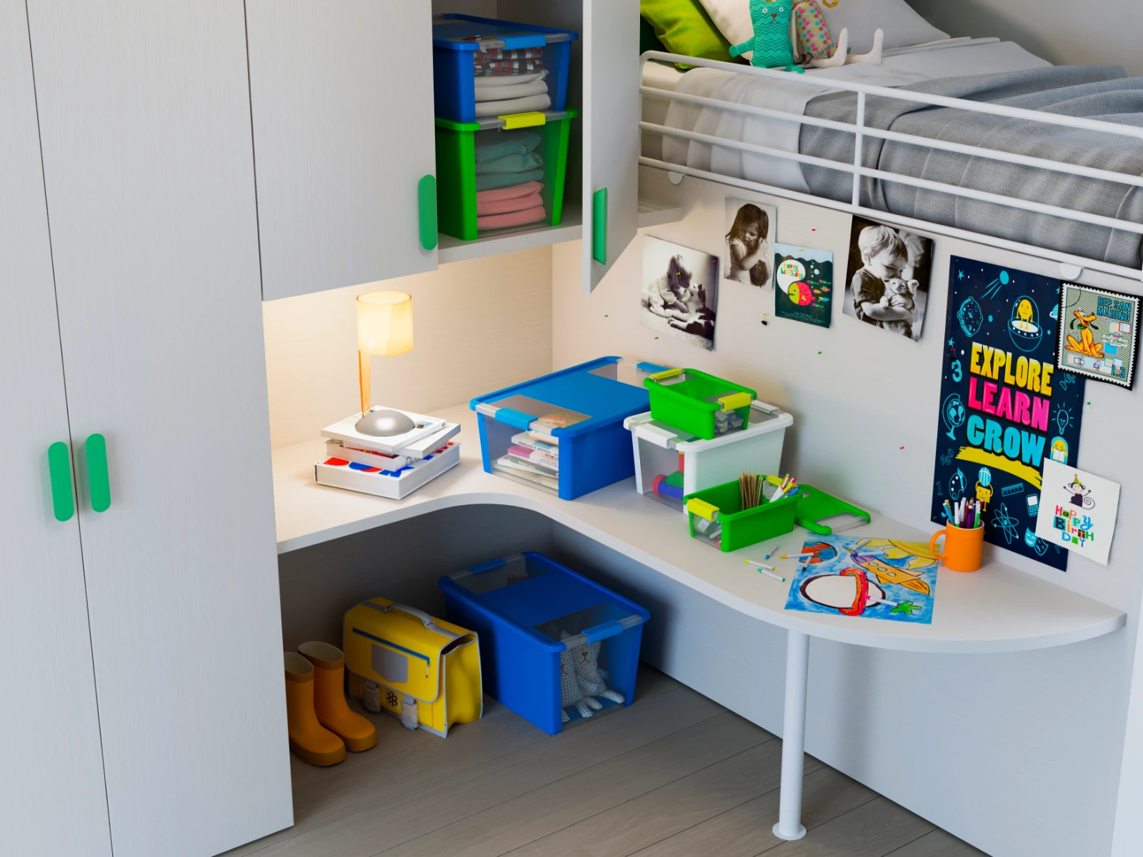 Kis Bi-Box L 40L - transparant