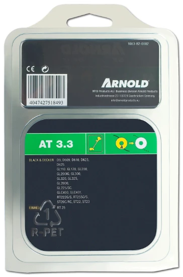 Arnold Tête Fil & Bobine 1-3Mmx6M B&D, Einhell