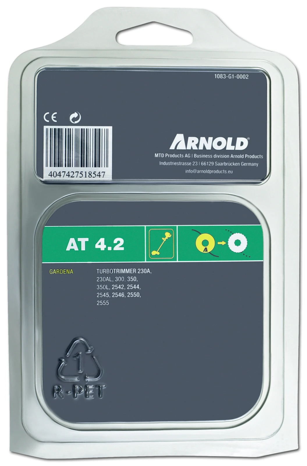 Arnold Trimmerspoel 6m O1.5mm Gardena Obi