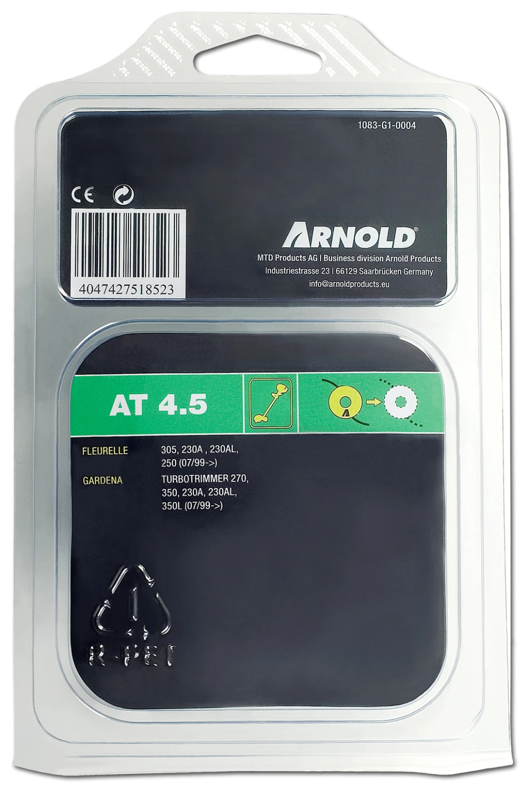 Arnold Trimmerspoel 6m O1.5mm Gardena. Obi