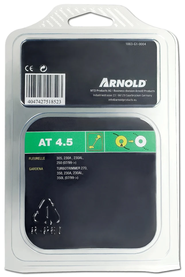 Arnold Trimmerspoel 6m O1.5mm Gardena. Obi