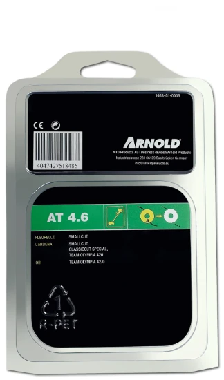 Arnold Tête Fil & Bobine 1-5Mmx6M Gardena, Obi