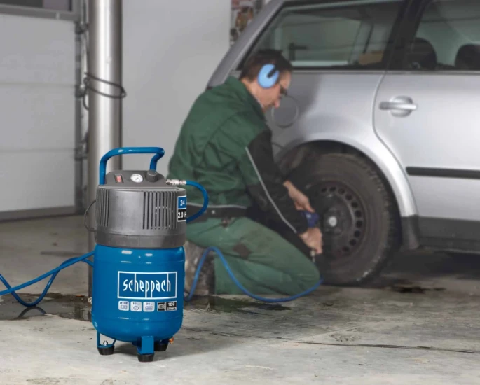 Scheppach Compressor HC24V verticaal 24L