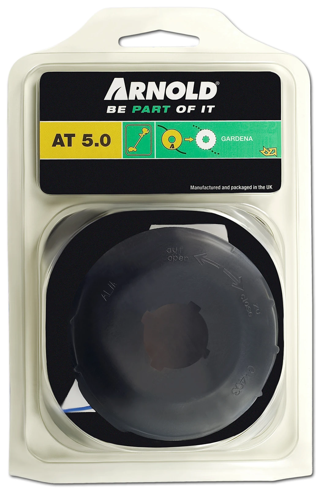Arnold Tête Fil & Bobine 1-5Mmx10Mpour Gardena