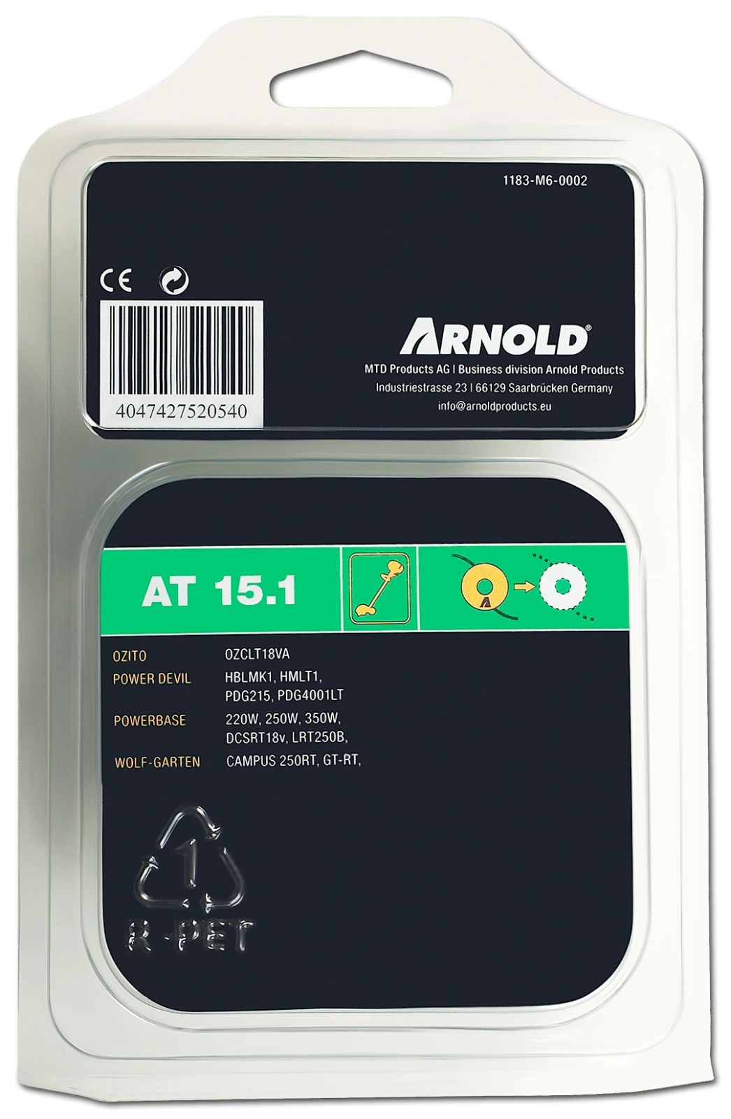 Arnold Tête Fil & Bobine Cmi, Einhell, Wolf-Garten