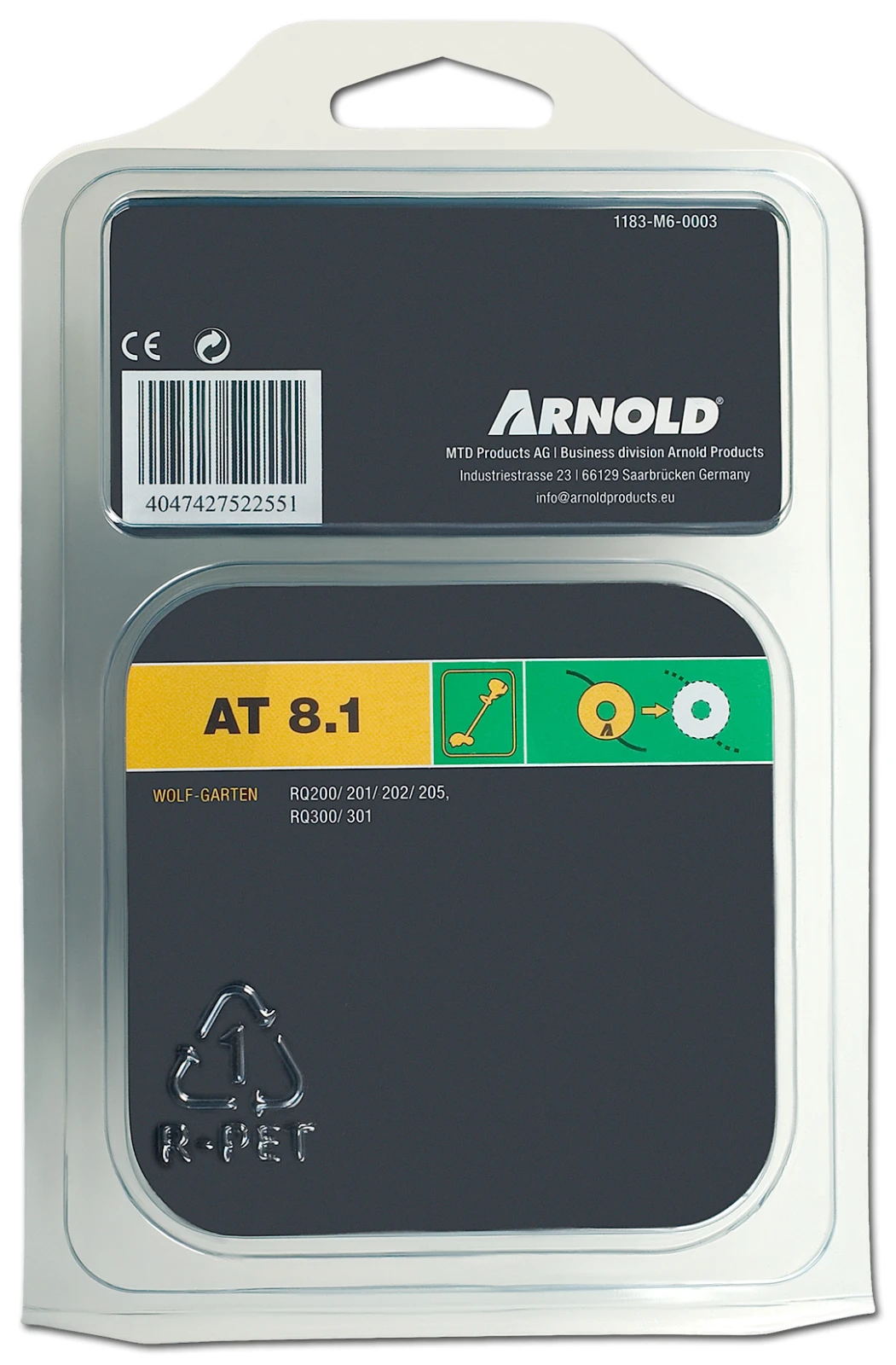 Arnold Trimmerspoel 15m O1.5mm Wolf rq