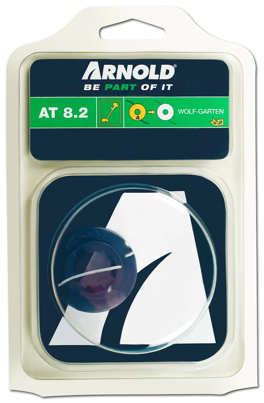 Arnold Tête Fil & Bobine 1-3Mmx5M Pour Wolf-Garten
