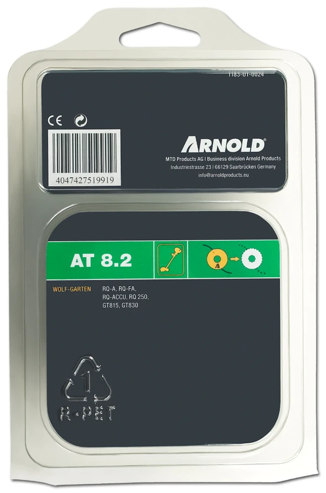 Arnold Tête Fil & Bobine 1-3Mmx5M Pour Wolf-Garten