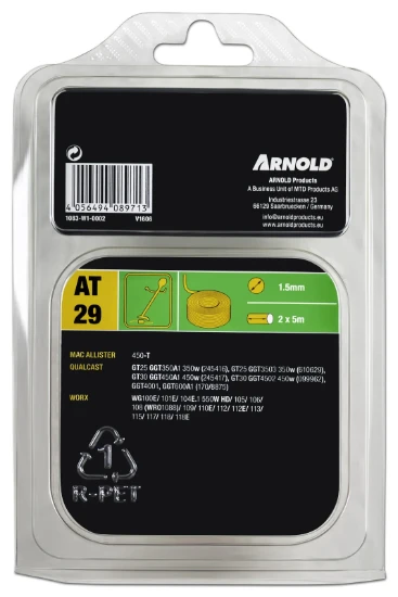 Arnold Tête Fil & Bobine Pour Worx, Qualcast