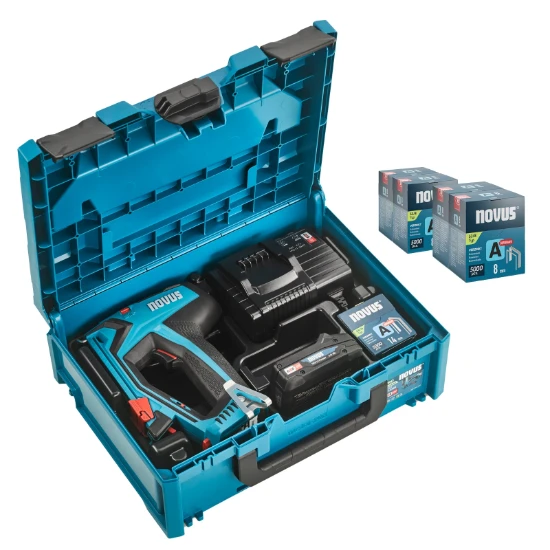 Novus Accu tacker J-550 (kofferset)