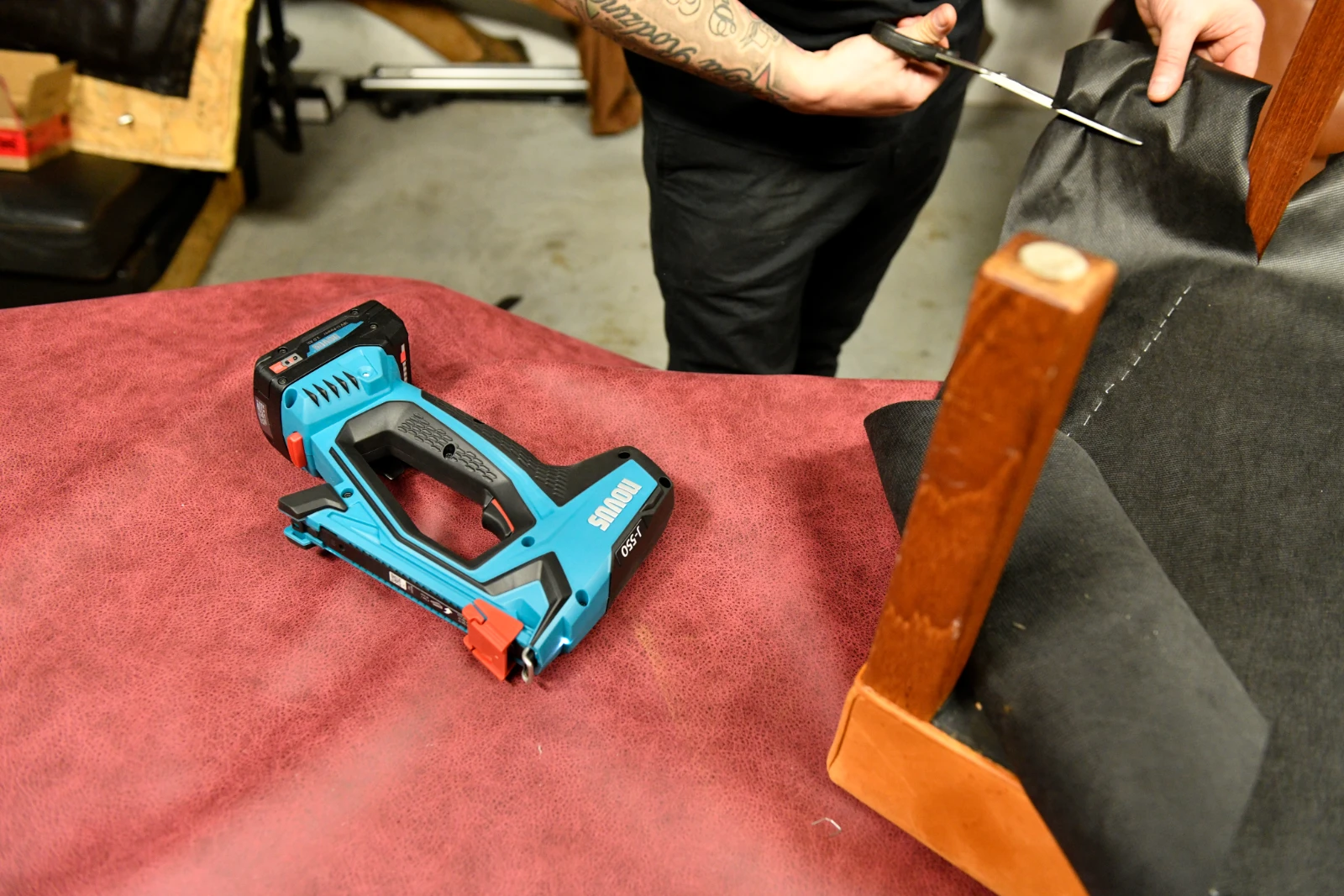 Novus Accu tacker J-550 (kofferset)
