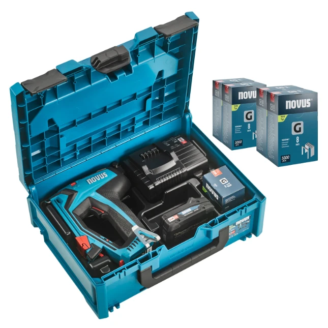 Novus Accu tacker J-551 (kofferset)