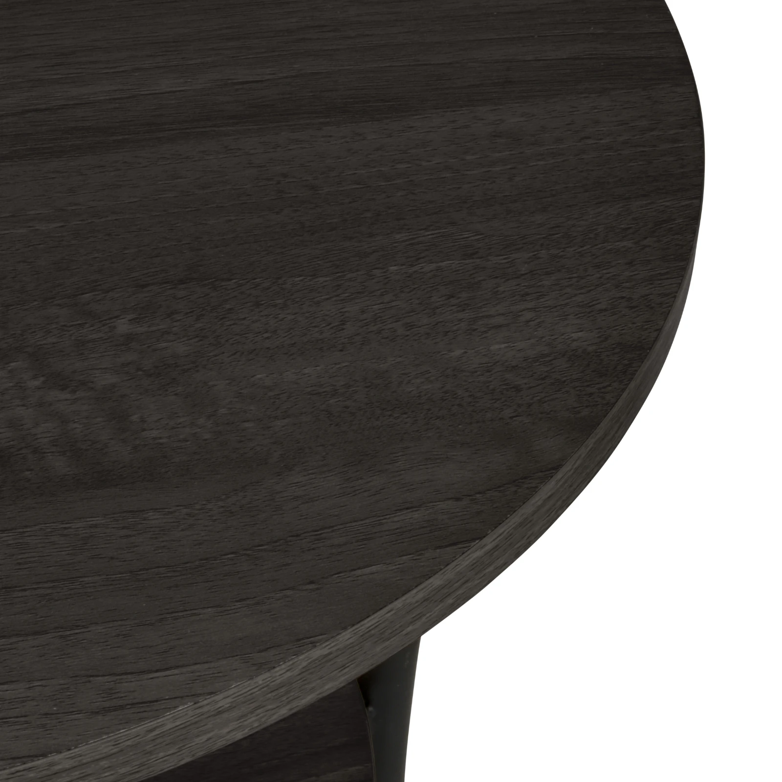 ERRO Bijzettafel Rond - O55 x H55 cm - zwart