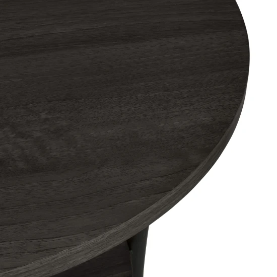 ERRO Bijzettafel Rond - O55 x H55 cm - zwart