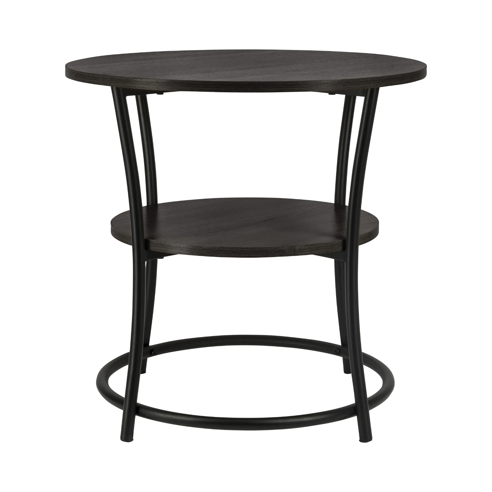 ERRO Bijzettafel Rond - O55 x H55 cm - zwart