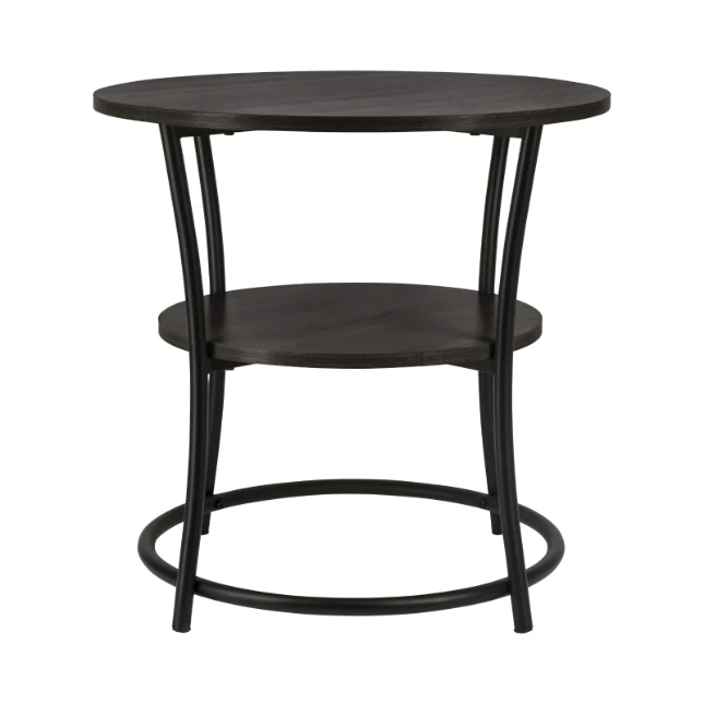 ERRO Bijzettafel Rond - O55 x H55 cm - zwart